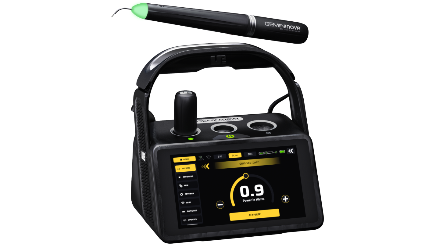 GLOW_UNIT ハーフユニット2枚セットDAMONDE EQUIPMENT Ultradent Introduces Gemini Nova Cordless Diode Laser | Compendium